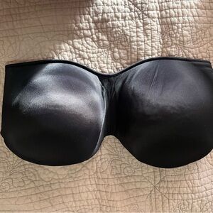 Soma Black Strapless Wired Bra 38DDD